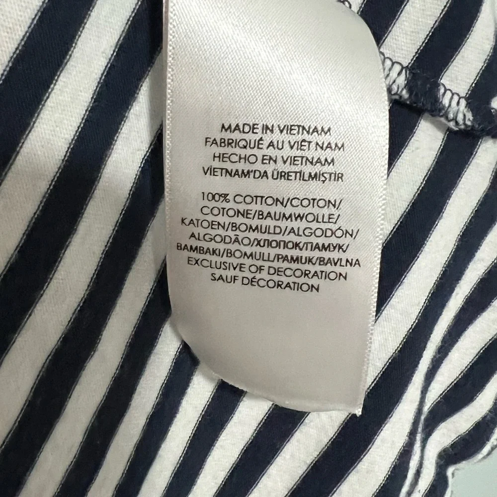 POLO Ralph Lauren Striped Cotton Polo - L